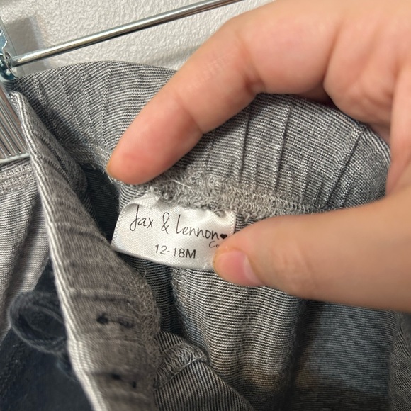 Jax & Lennon Old Bamboo Lounge Pants Size 12-18m - Picture 9 of 10